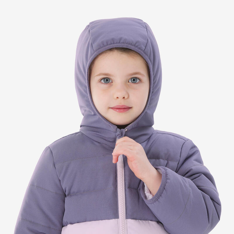 Çocuk Outdoor Şişme Mont - Mor - 2/6 Yaş - NH500