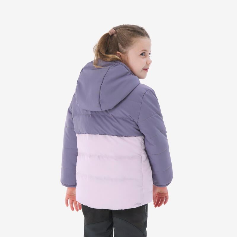 Çocuk Outdoor Şişme Mont - Mor - 2/6 Yaş - NH500