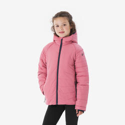 Doudoune de randonnée chaude enfant 7-15 ans, MH 500 gris