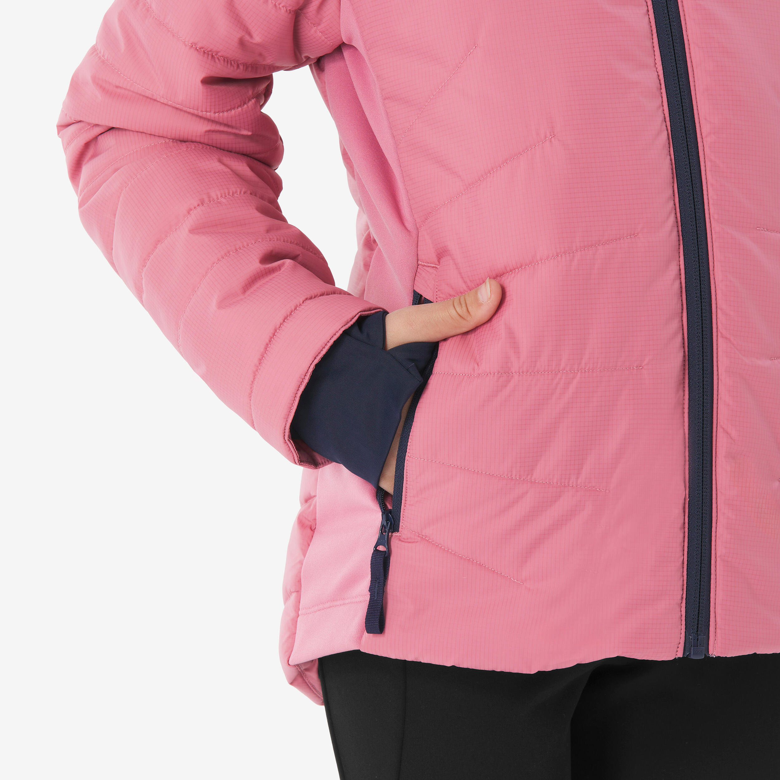 Manteau de randonnée matelassé enfant, MH 500 Âge 7-15 ans - QUECHUA
