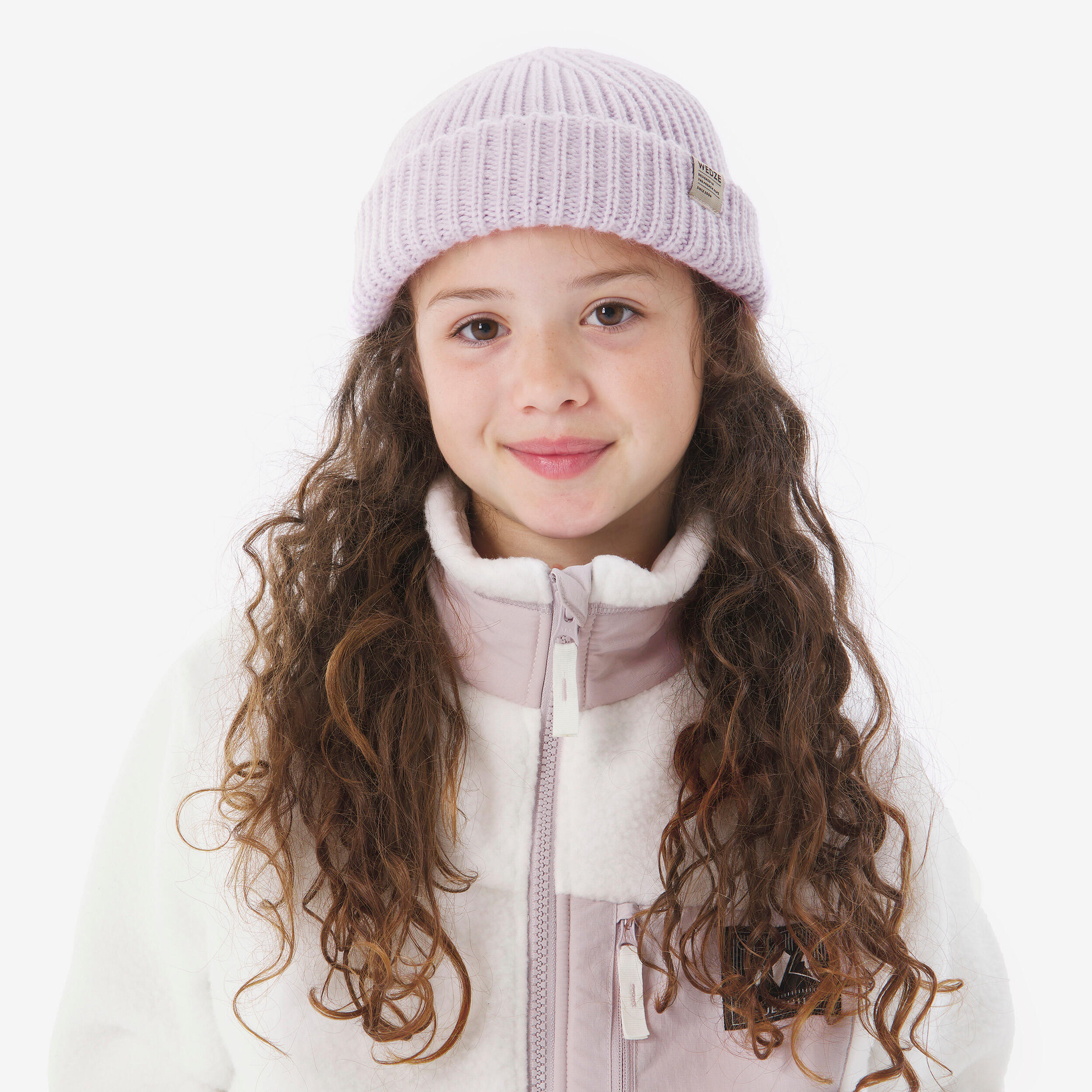 Chamarra de senderismo de forro polar sherpa cálida para niños NH 900 20/24