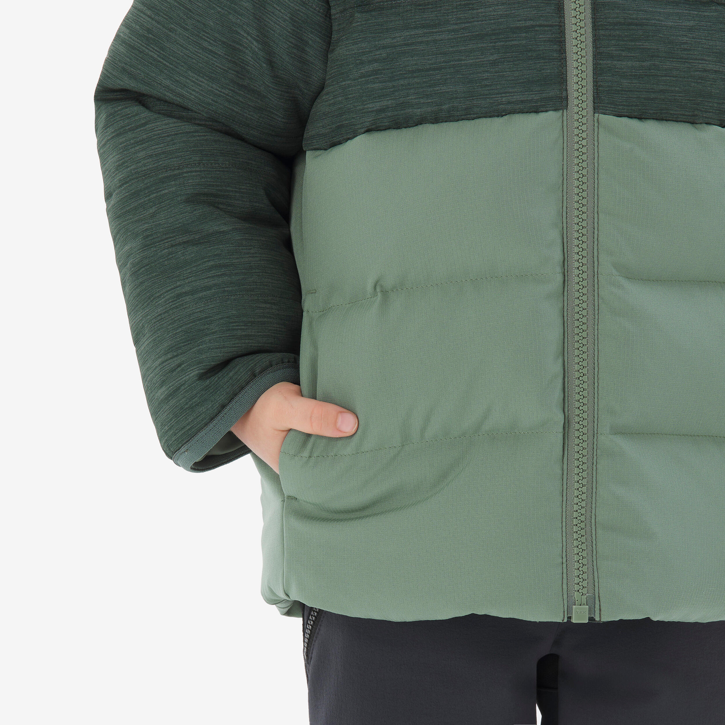 Doudoune hiver enfant 2-6 ans, NH500 vert 5/8