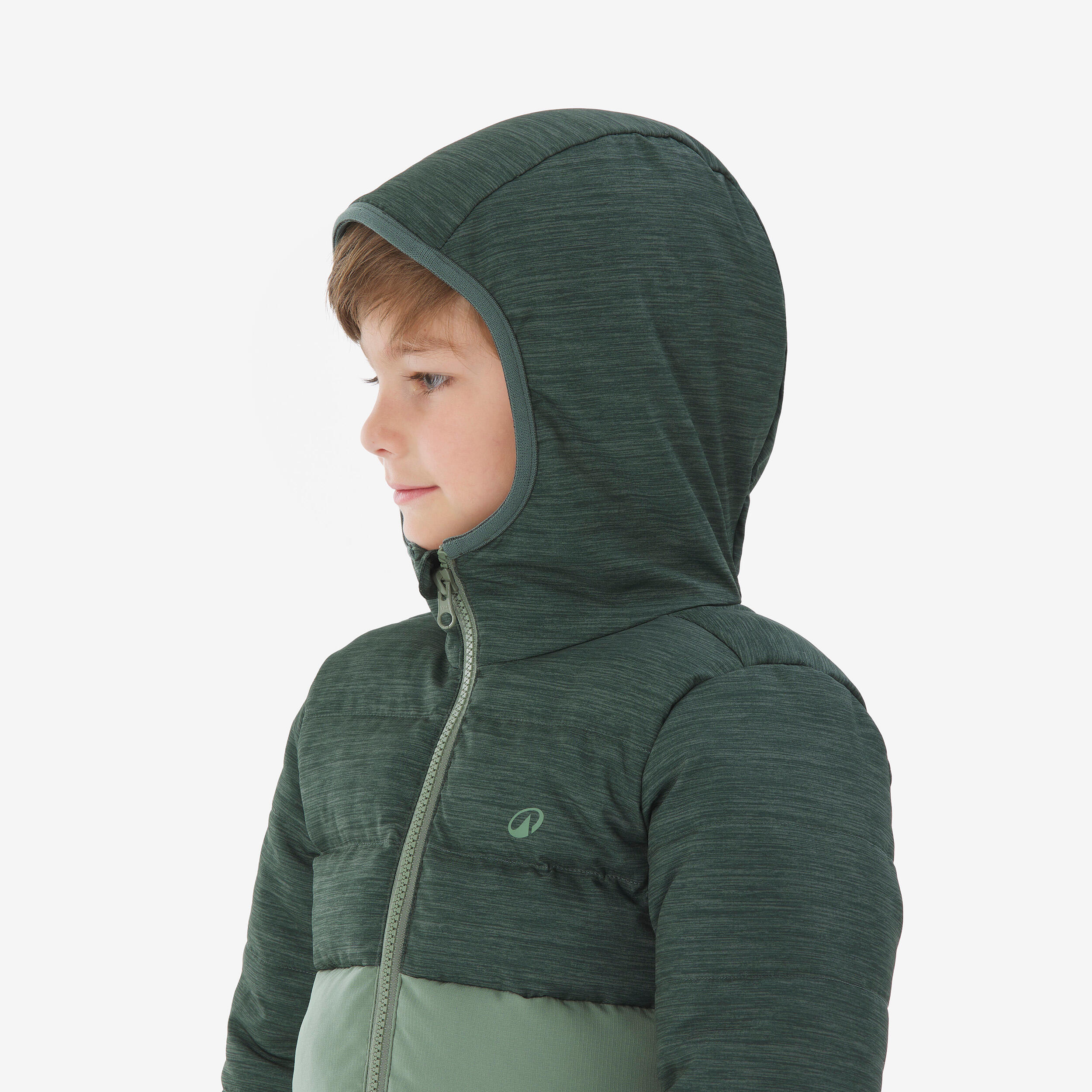 Doudoune hiver enfant 2-6 ans, NH500 vert 7/8