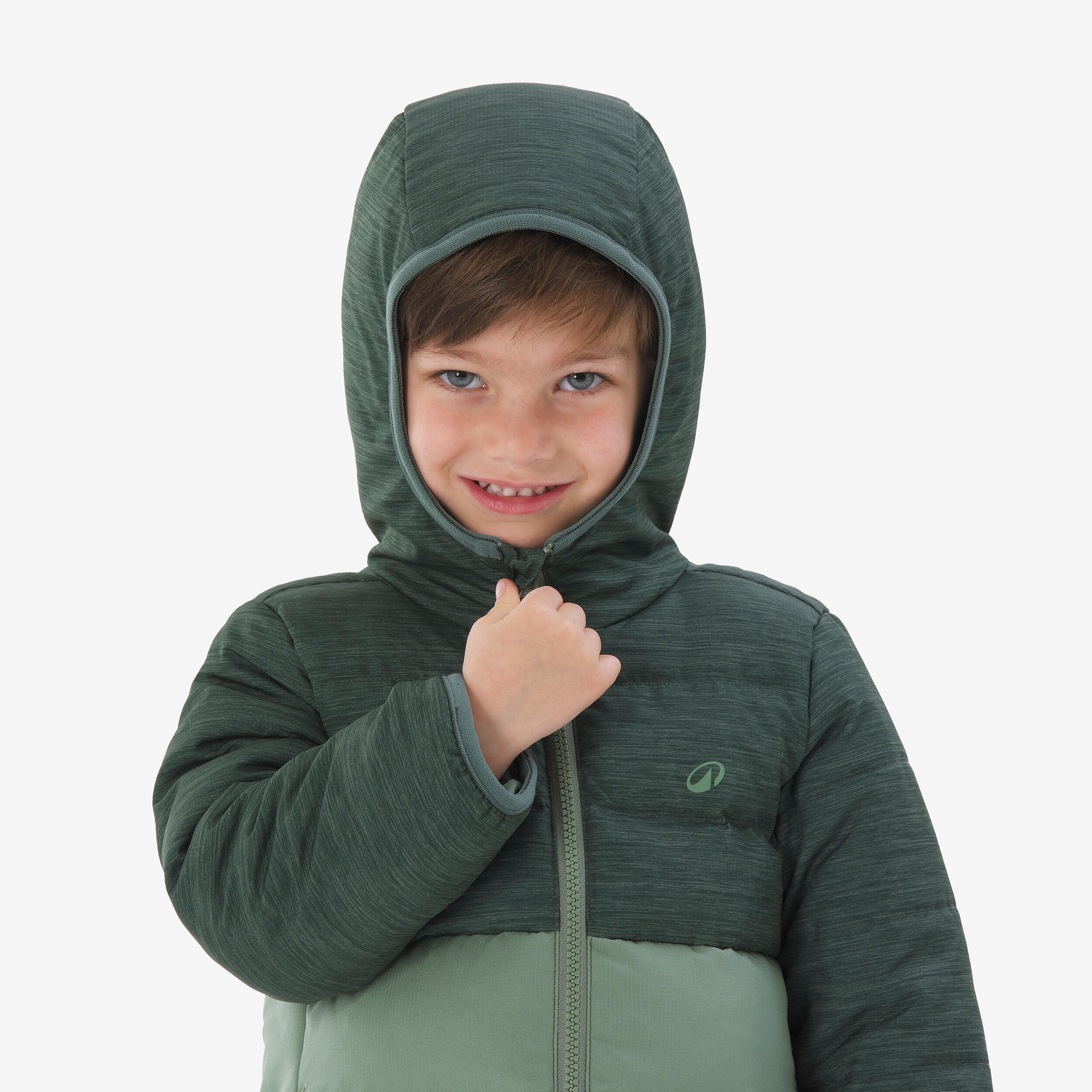 Doudoune hiver enfant 2-6 ans, NH500 vert 8/8