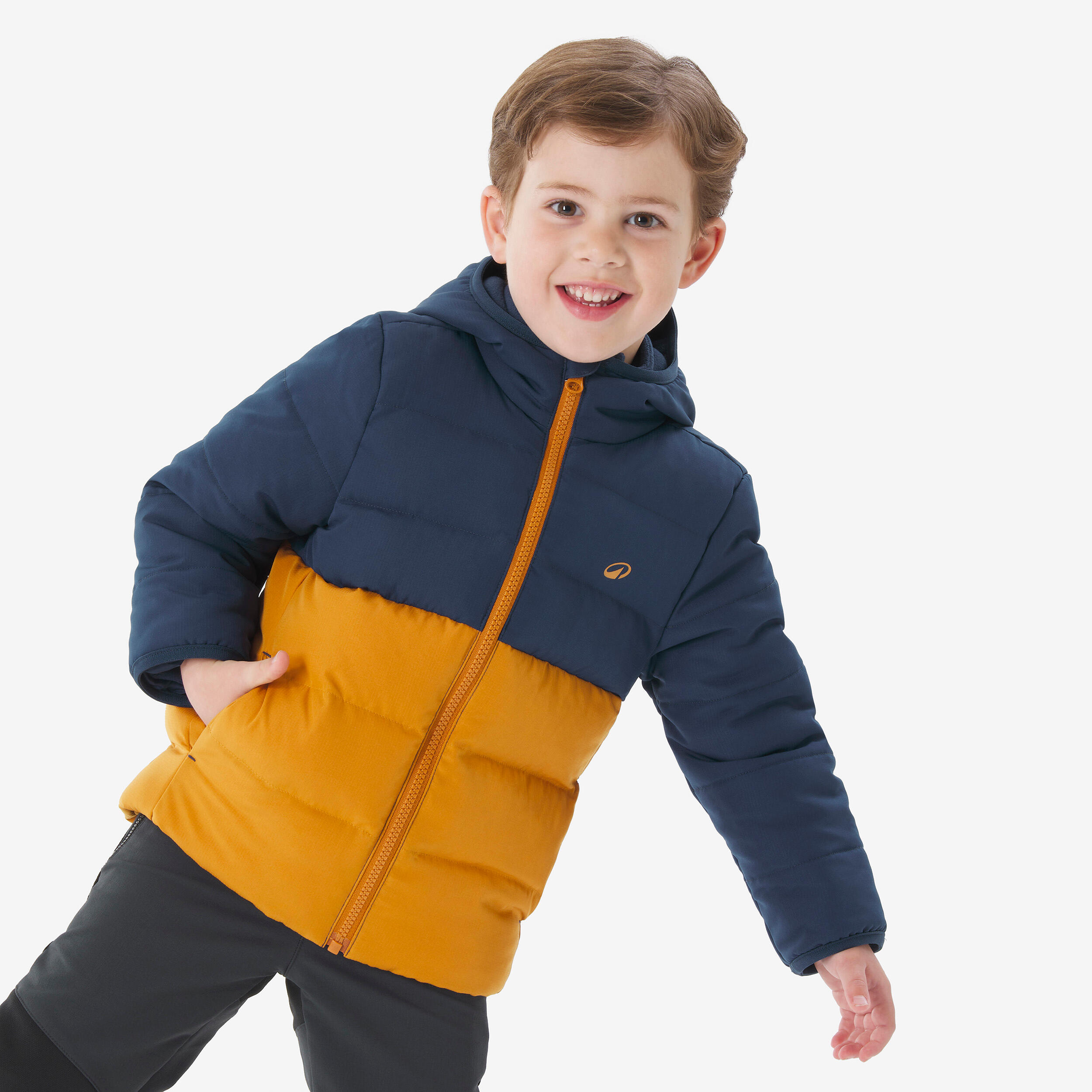 Kids’ Padded Hiking Jacket, NH 500 Age 2–6 - QUECHUA