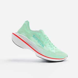 KIPRUN Scarpe running uomo KD 900X LD2 con piastra in carbonio verdi