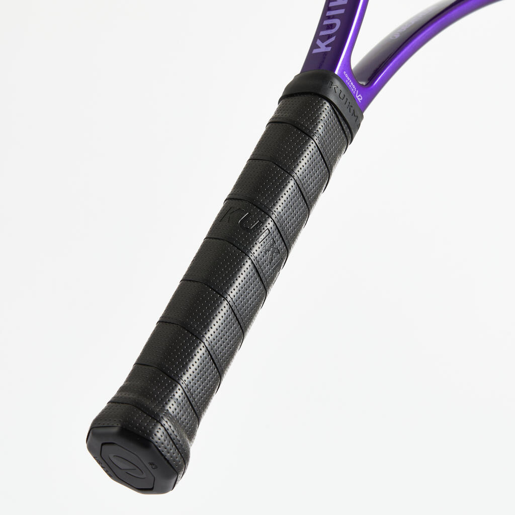 Ljubičasto-crni reket za tenis za odrasle CONTROL PRO 305 GAËL MONTFILS