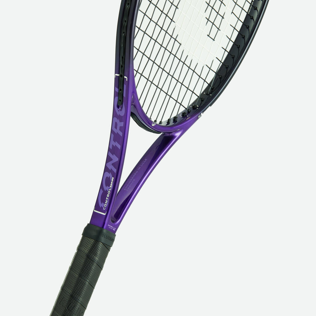Ljubičasto-crni reket za tenis za odrasle CONTROL PRO 305 GAËL MONTFILS