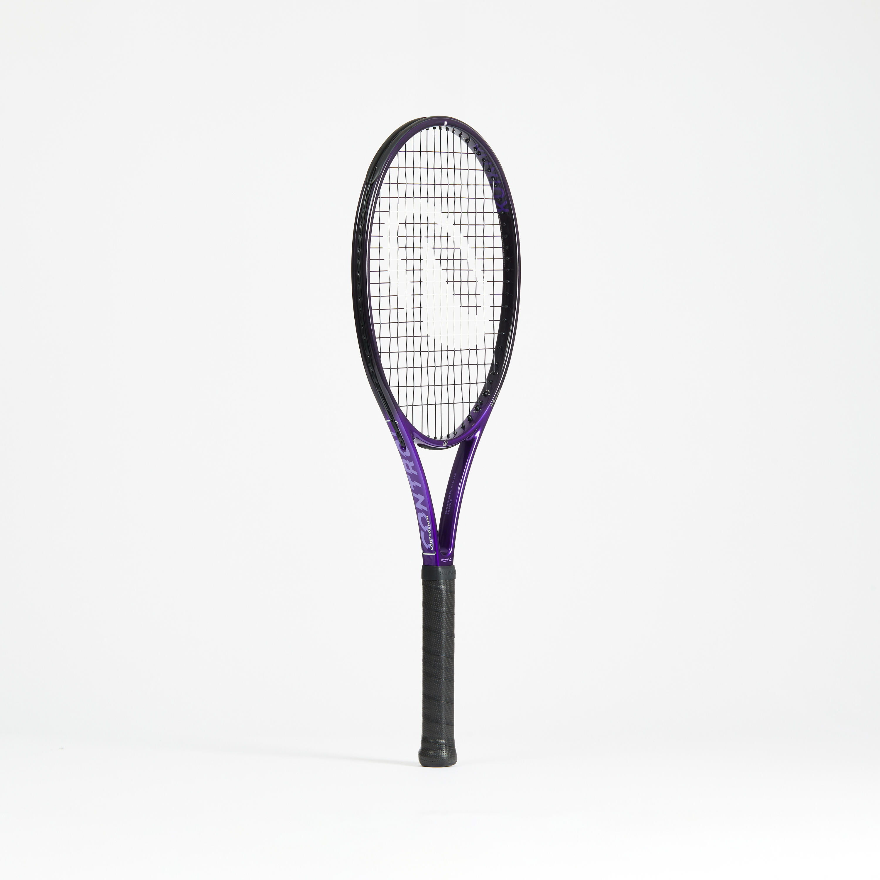 KUIKMA Tenisová raketa CONTROL Pro 305 Gaël Monfils fialovo-čierna GRIP 2 · záber 4