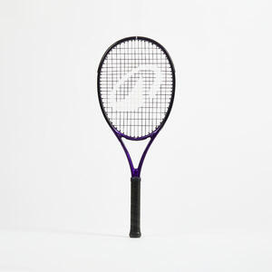 Raqueta de tenis adulto - KUIKMA CONTROL Pro 300 Violeta Negro