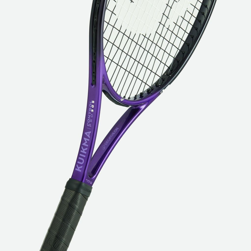 Ljubičasto-crni reket za tenis za odrasle CONTROL PRO 305 GAËL MONTFILS