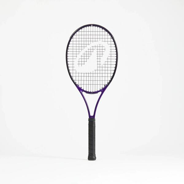 Purple and black adult tennis racket