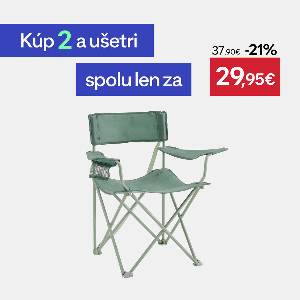 Skladacie kempingové kreslo