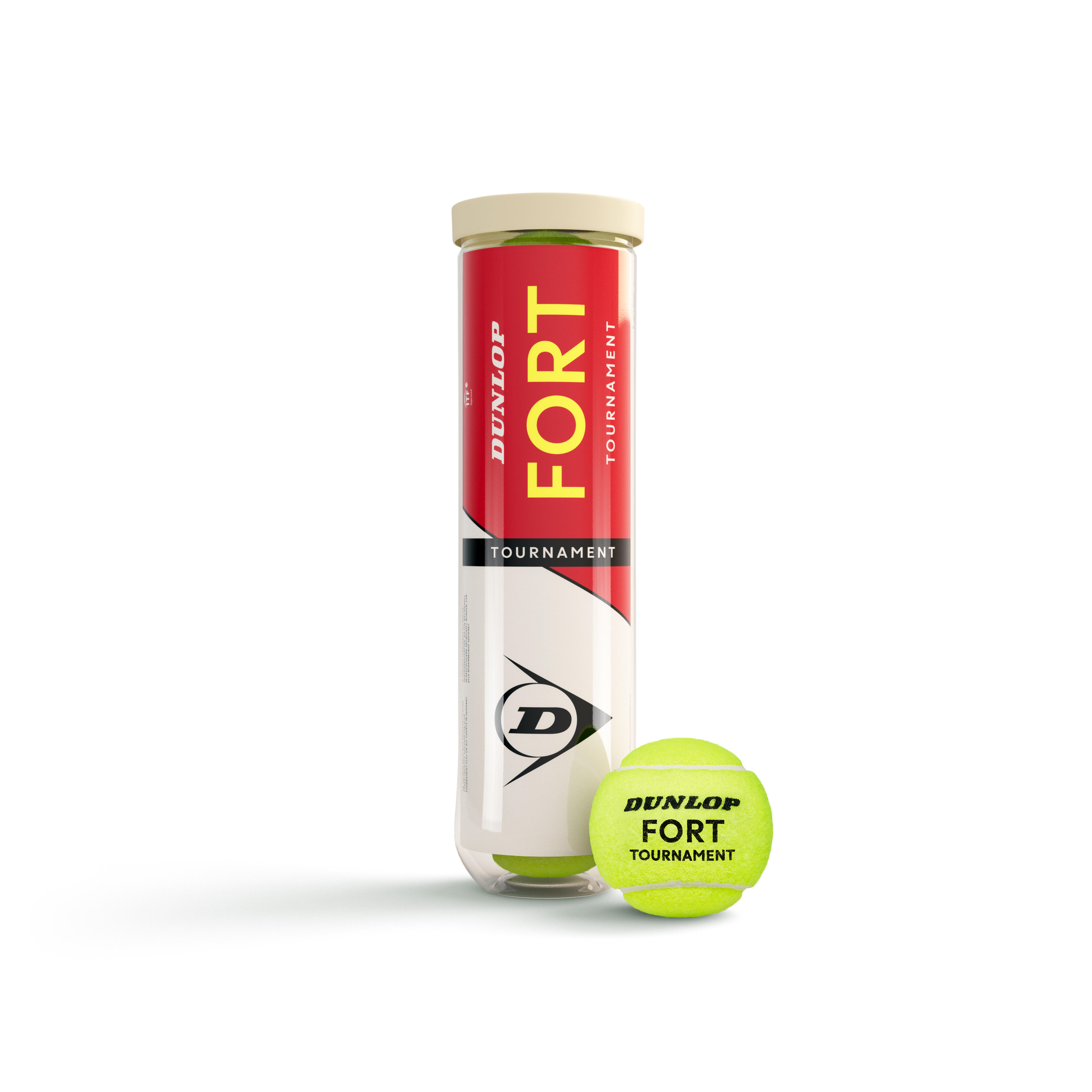 Dunlop Tennisball Fort Tournament 4er Dose | 00045566167682 Dunlop Tennisball Fort Tournament 4er Dose | 00045566167682