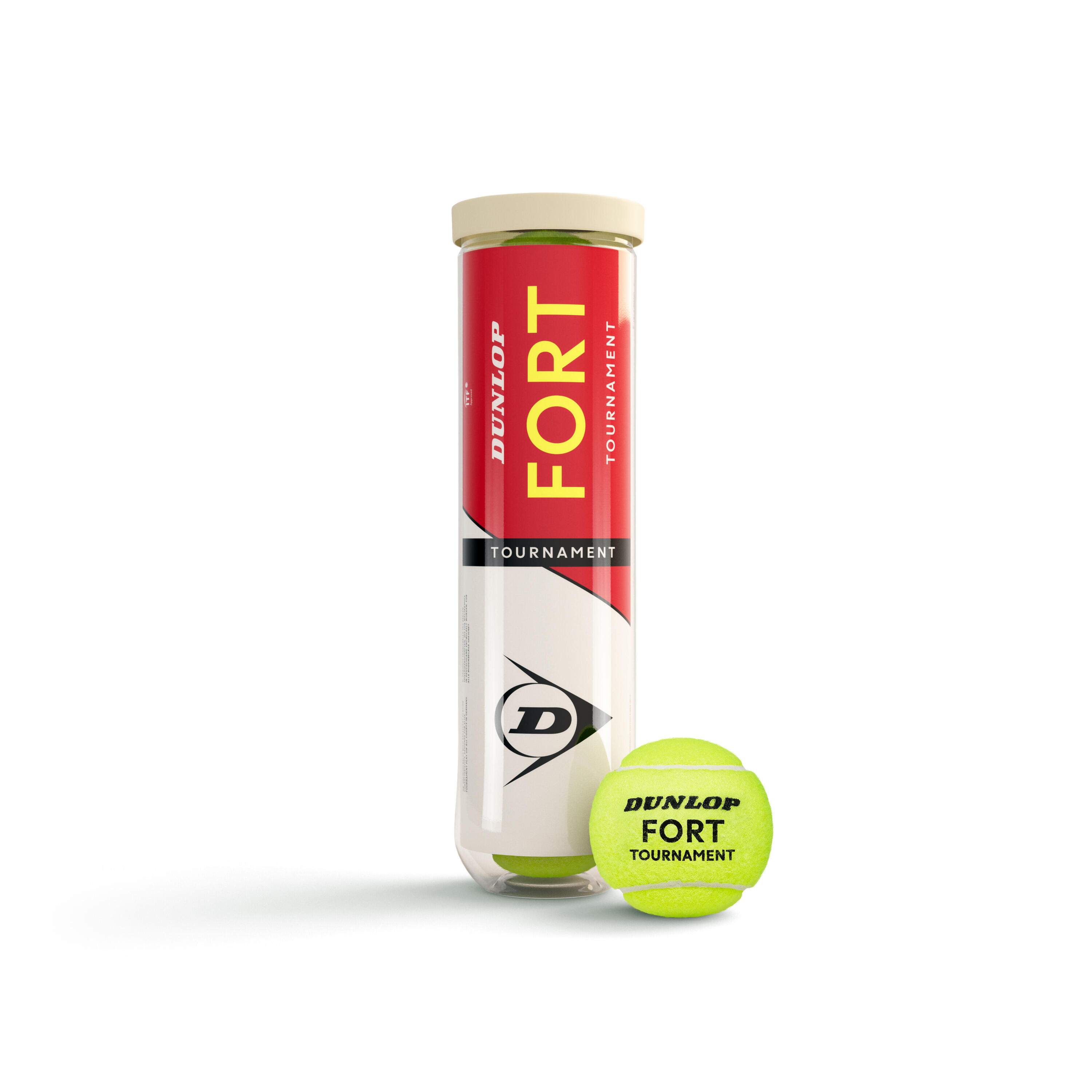 DUNLOP Tennisball Fort Tournament 4er Dose