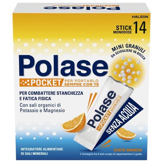 Polase Pocket Gusto Arancia 14 Stick orosolubili
