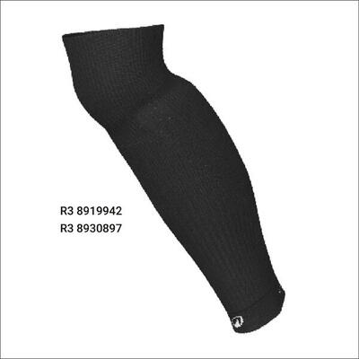 Damen/Herren Fußball Stutzen ohne Socken - VIRALTO schwarz