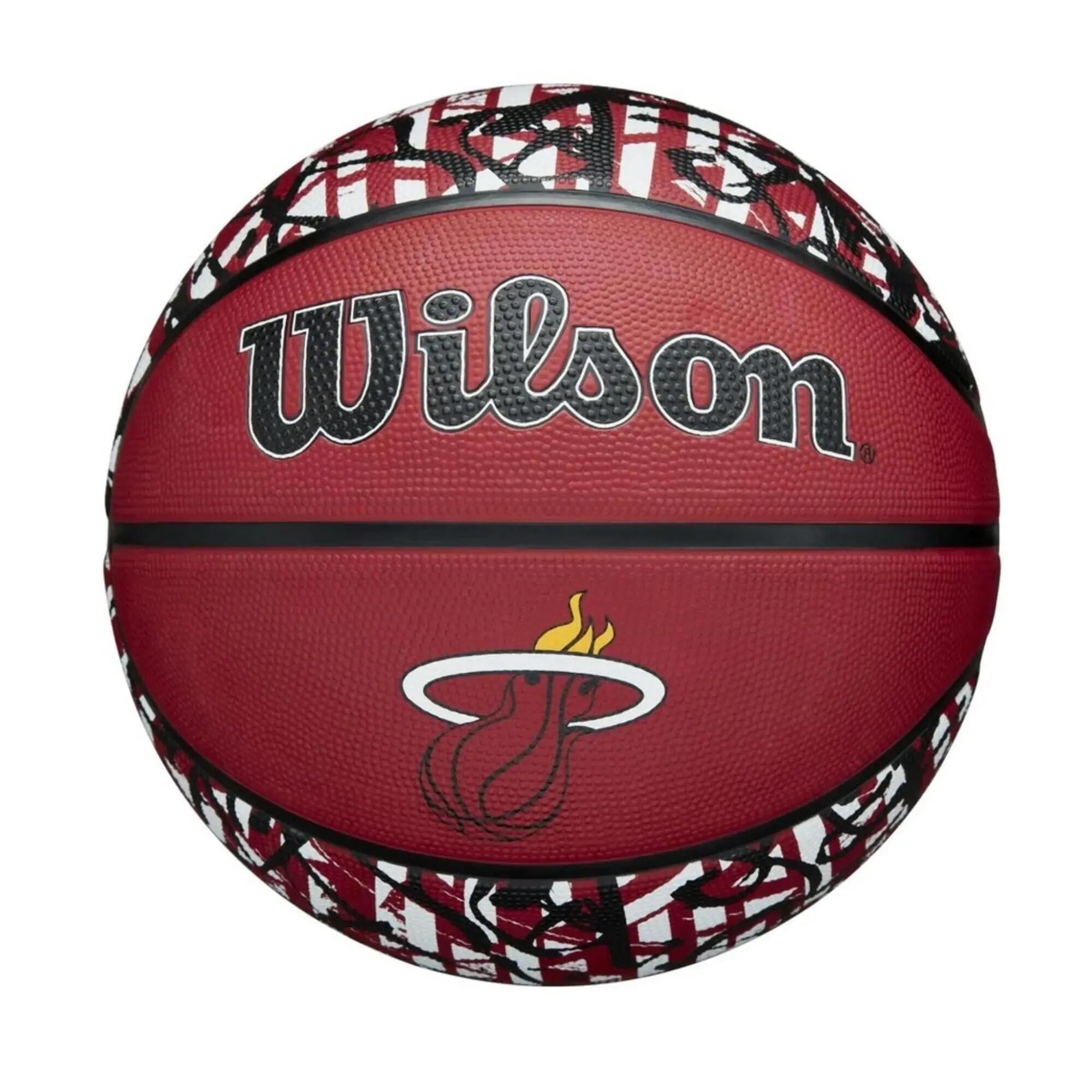 Balón de baloncesto Wilson NBA Miami Heat - Talla 7 6/7
