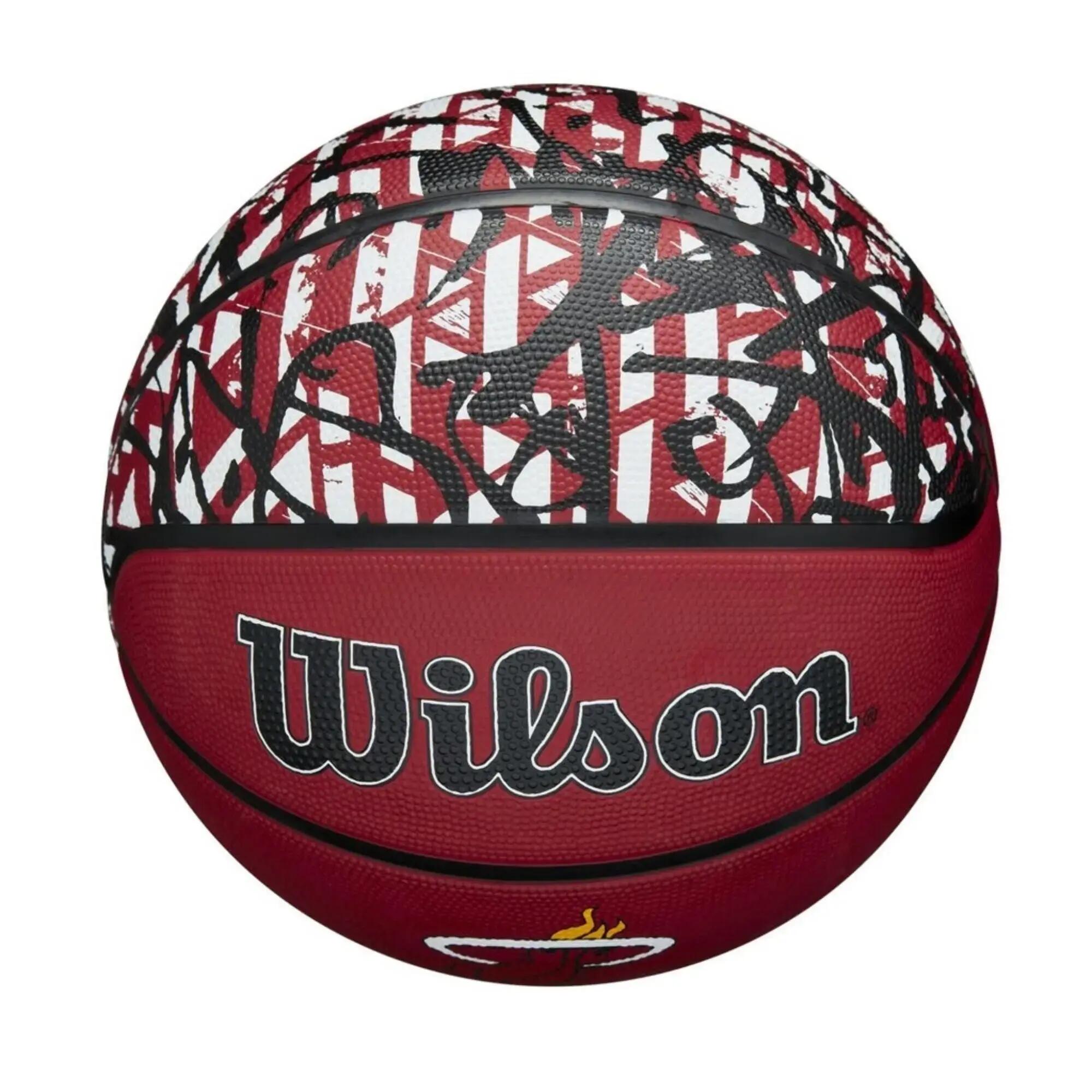 Balón de baloncesto Wilson NBA Miami Heat - Talla 7 4/7