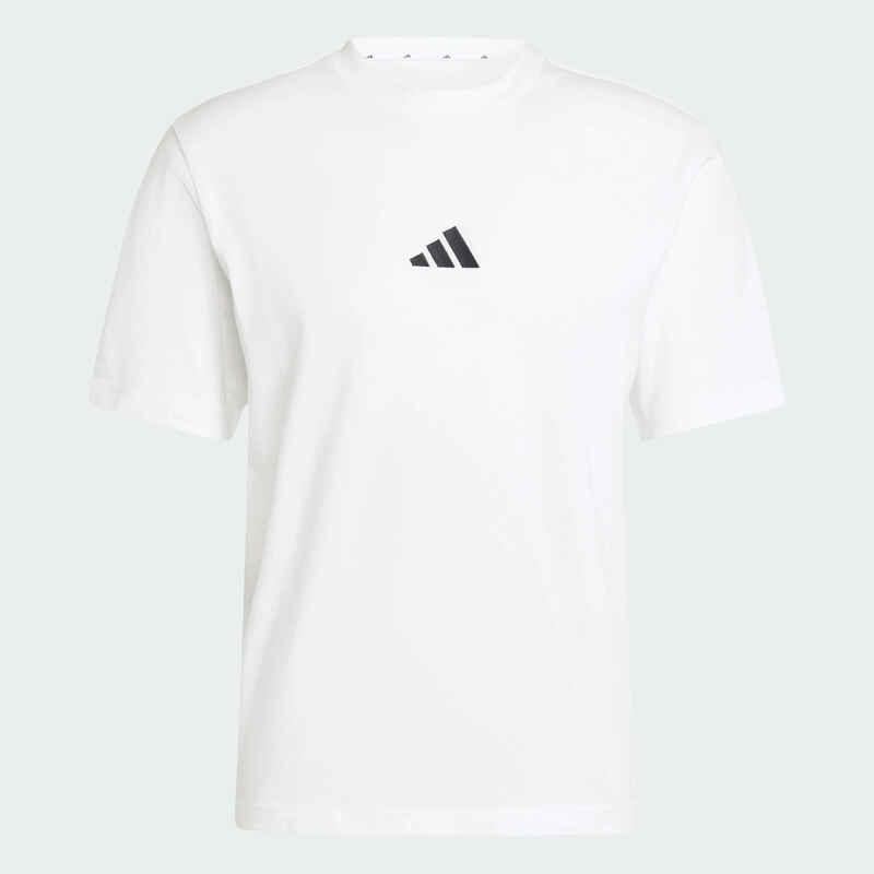 camiseta blanca adidas hombre