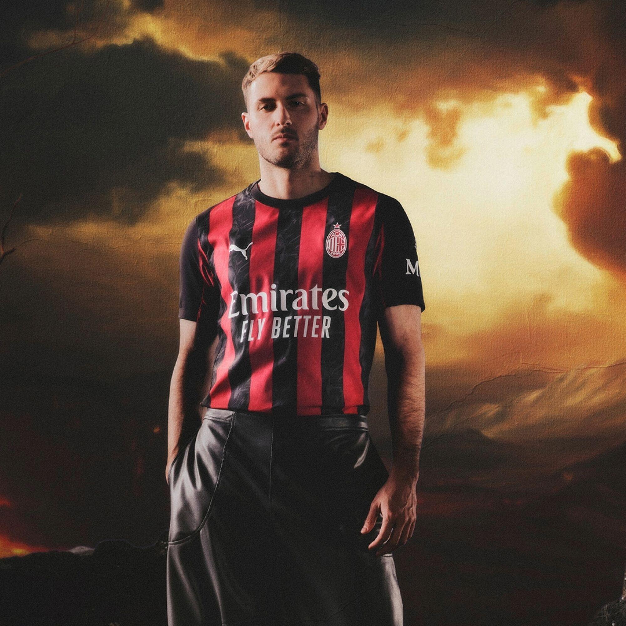 Koszulka piłkarska oficjalna Puma AC Milan 25/26 domowa 5/7