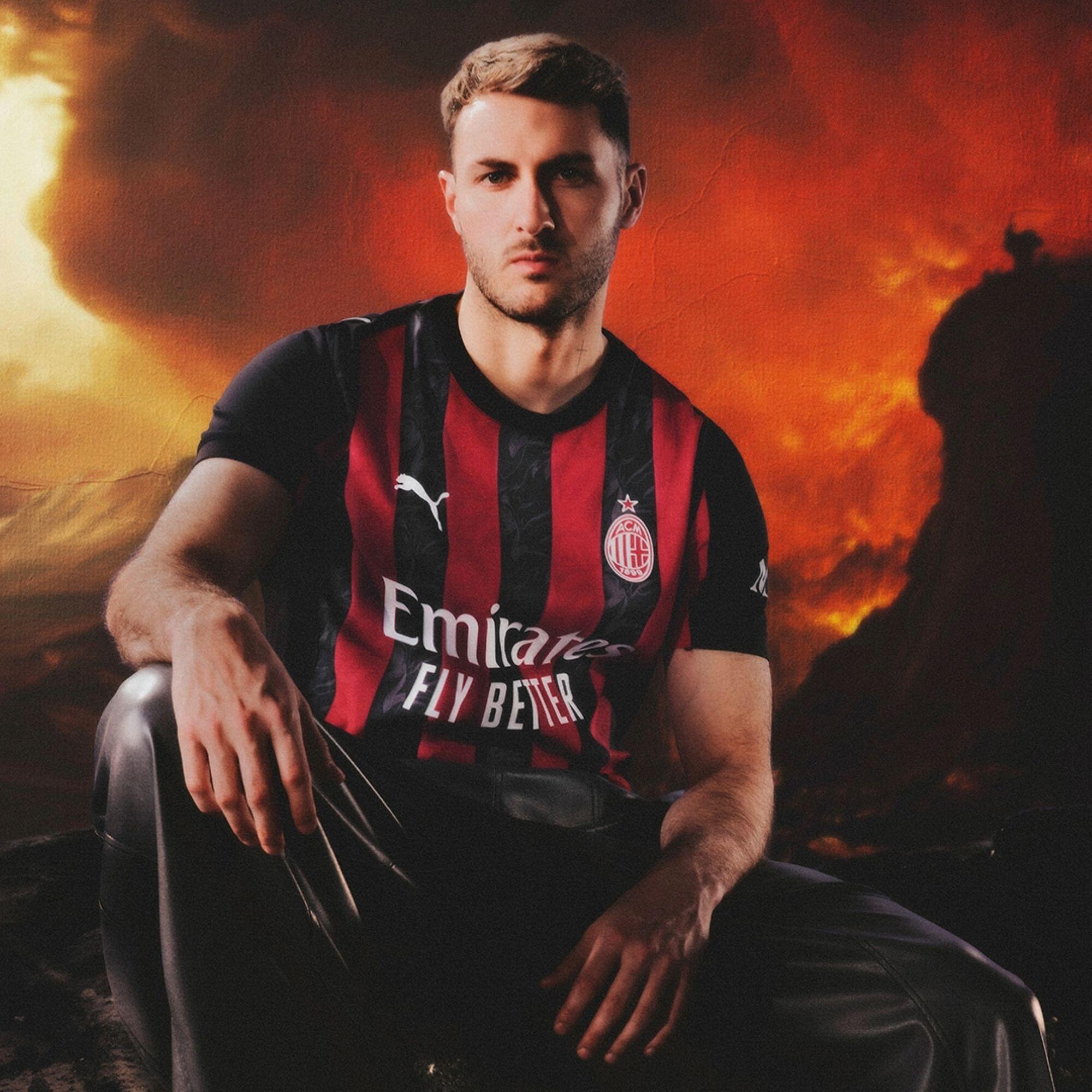 Koszulka piłkarska oficjalna Puma AC Milan 25/26 domowa 6/7