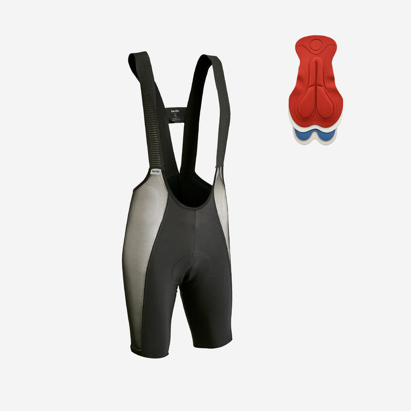 Cuissard sous short VTT Homme, Tactic Stabilité noir