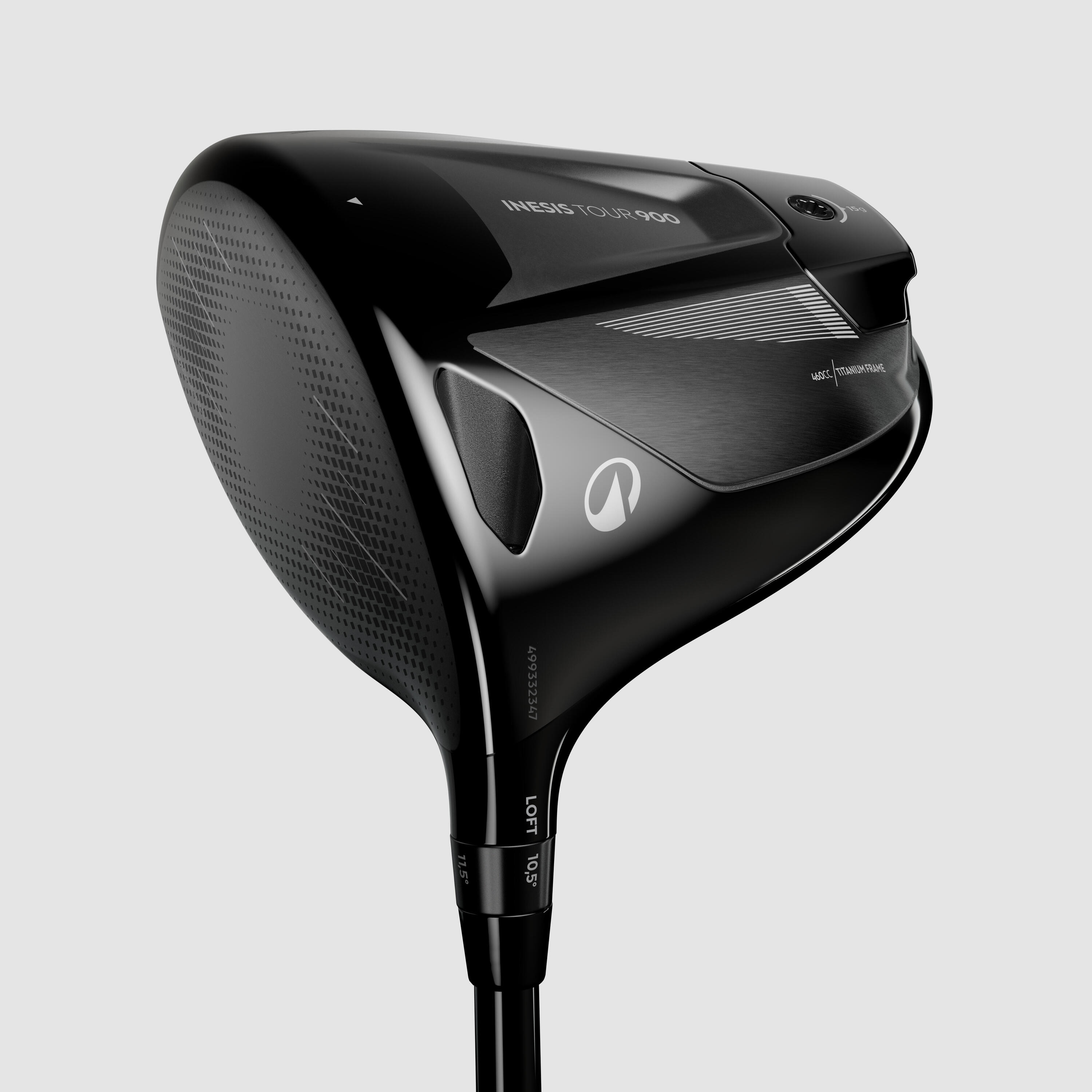 Bois nº1 de golf pour droitier vitesse moyenne/régulier, Tour 900