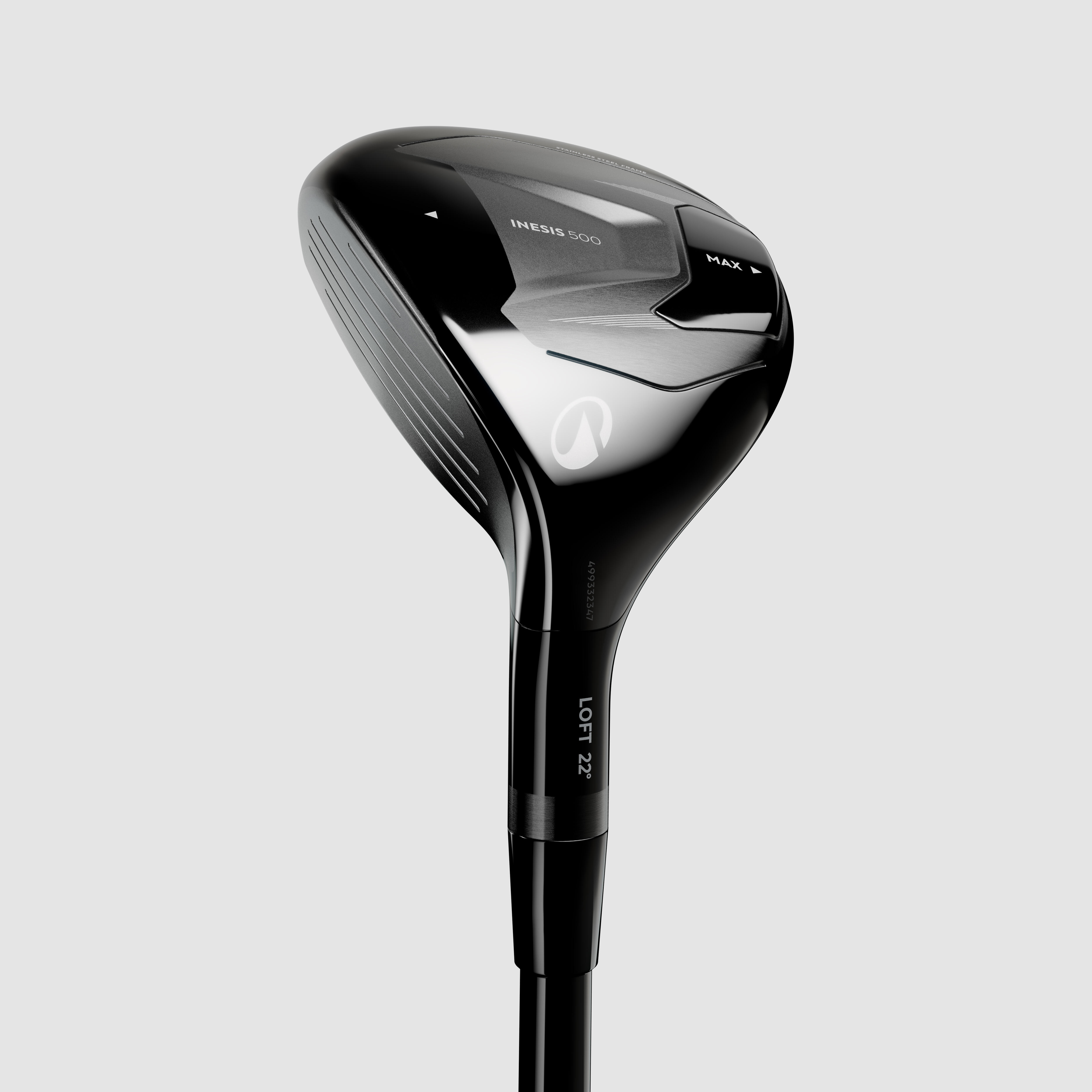 Left-Handed Hybrid Golf Club Medium Speed/Regular, Max 500 - INESIS