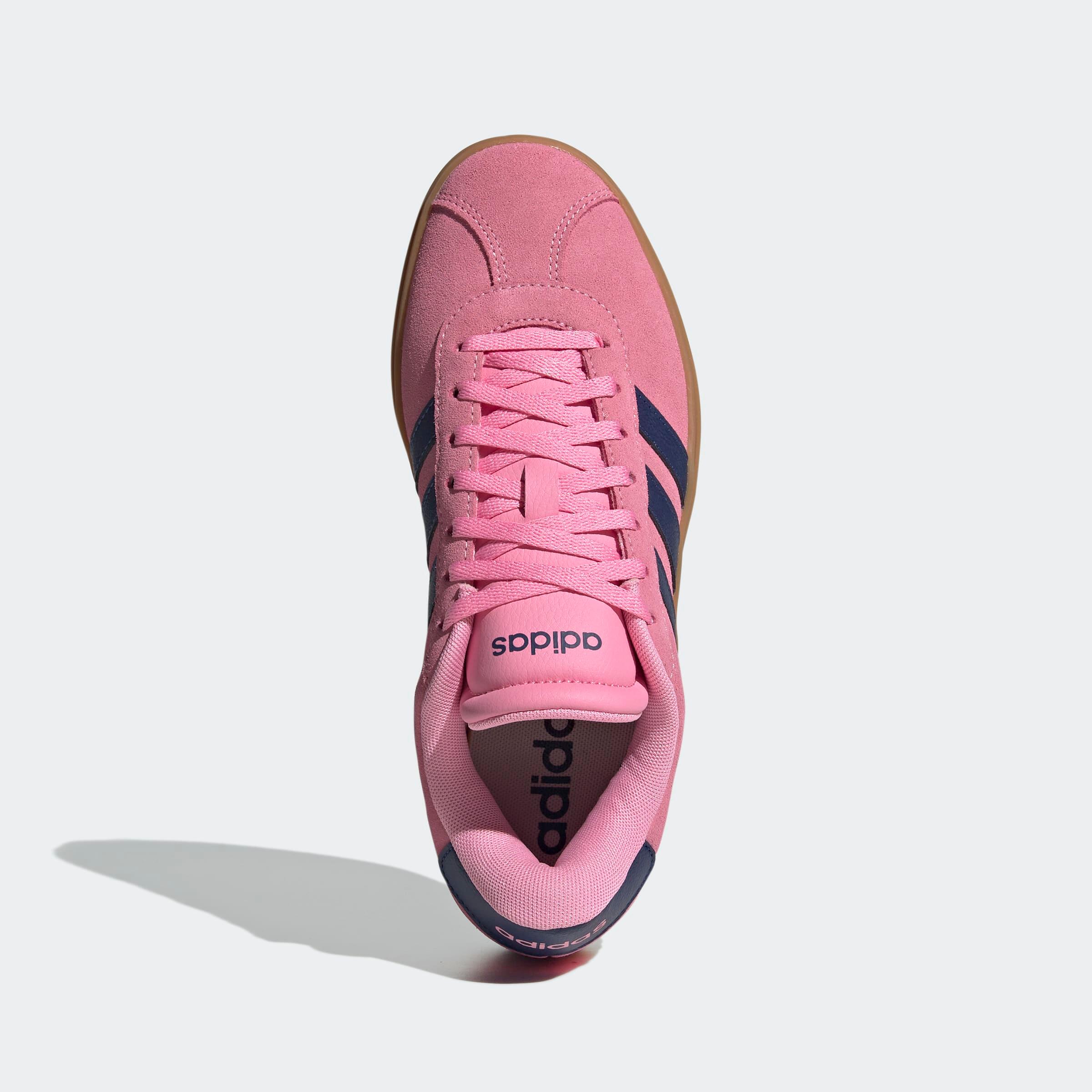 Zapatillas deportivas mujer, vl court bold rosa y azul marino goma 4/6