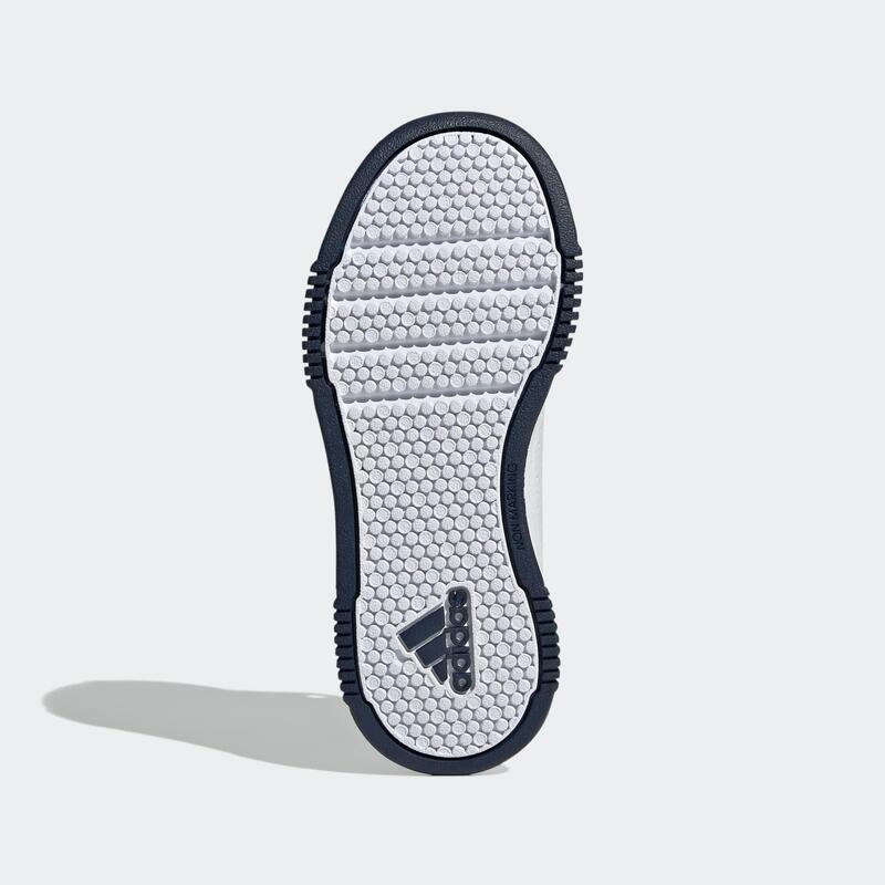 Chaussures Tensaur enfant, blanche et verte