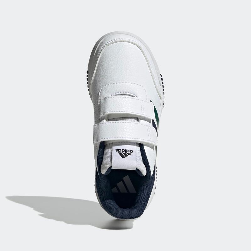 Chaussures Tensaur enfant, blanche et verte