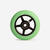Roue trottinette freestyle core alu noir pu blanc 100 mm