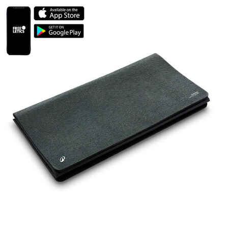 8 mm Thick Indoors and Outdoors Durable Folding Fitness Mat - Black