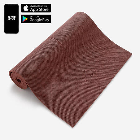 Килимок для йоги Comfort 8 мм 173 см × 61 см × 8 мм бордовий Килимок для йоги Comfort 8 мм 173 см × 61 см × 8 мм бордовий