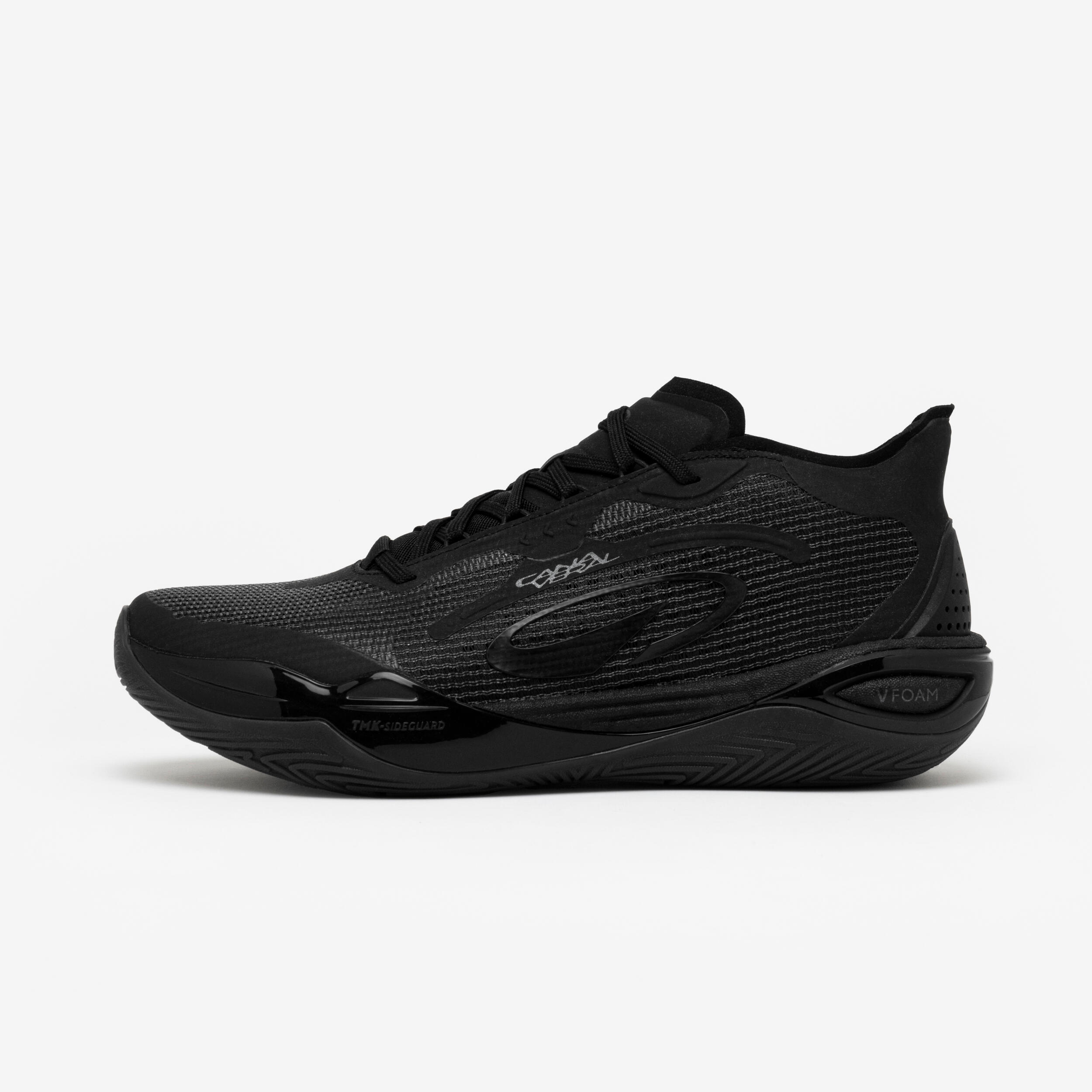 Unisex Mid-top Basketball Trainers, Canaveral 900 - Black