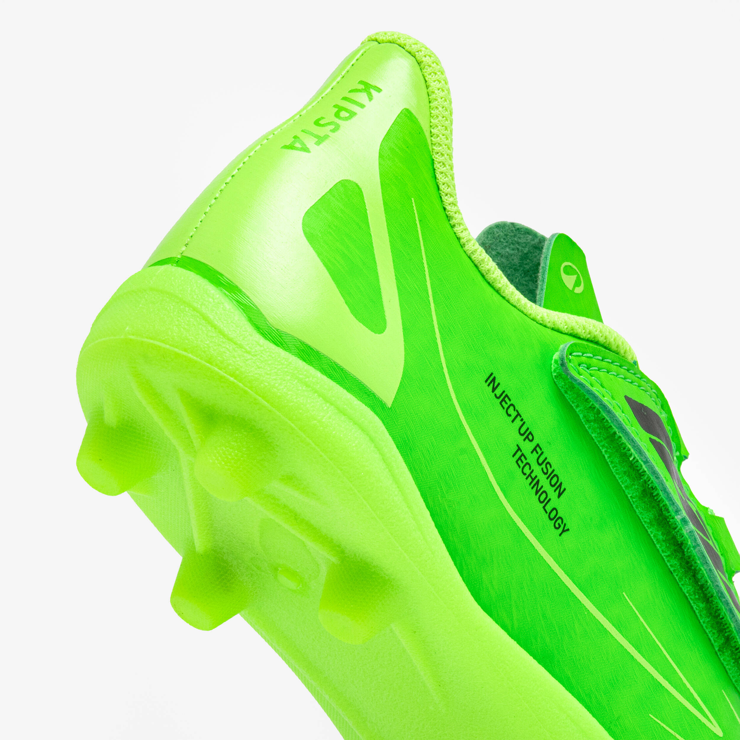 Kids' Football Boots 160 Easy MG - Neon Green -  5
