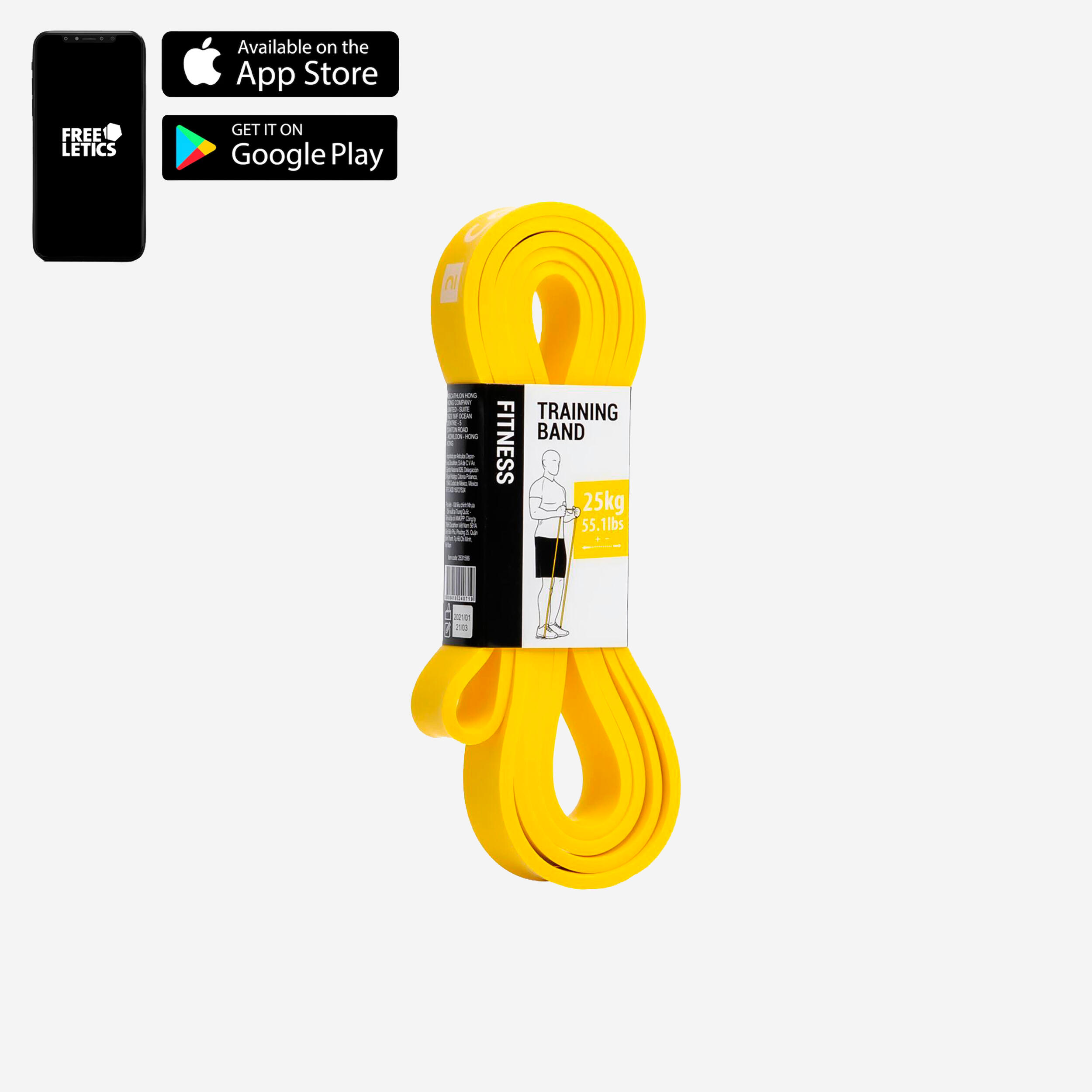 Weight Training Resistance Band – 25 kg - CORENGTH