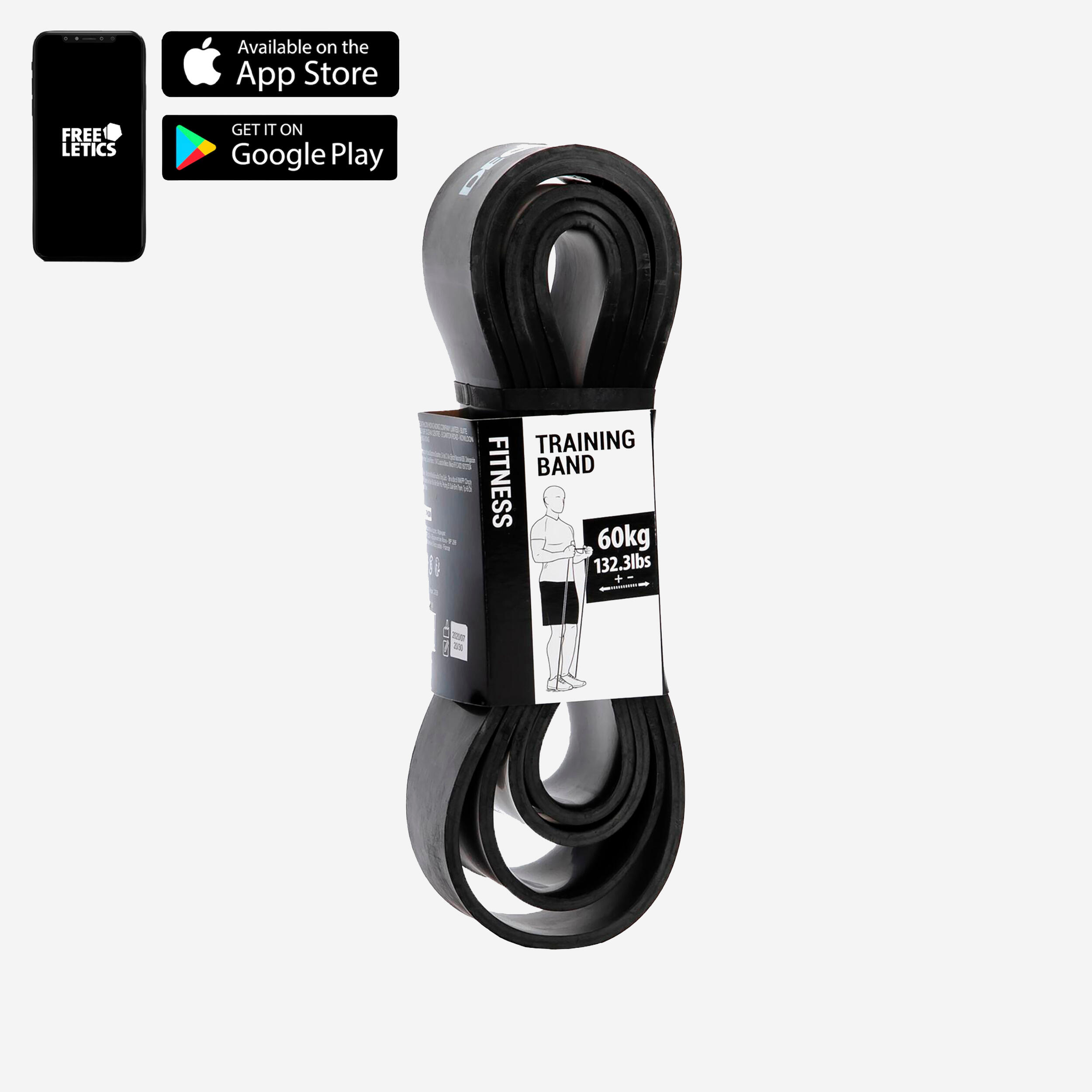 Weight Training Resistance Band – 60 kg - DOMYOS