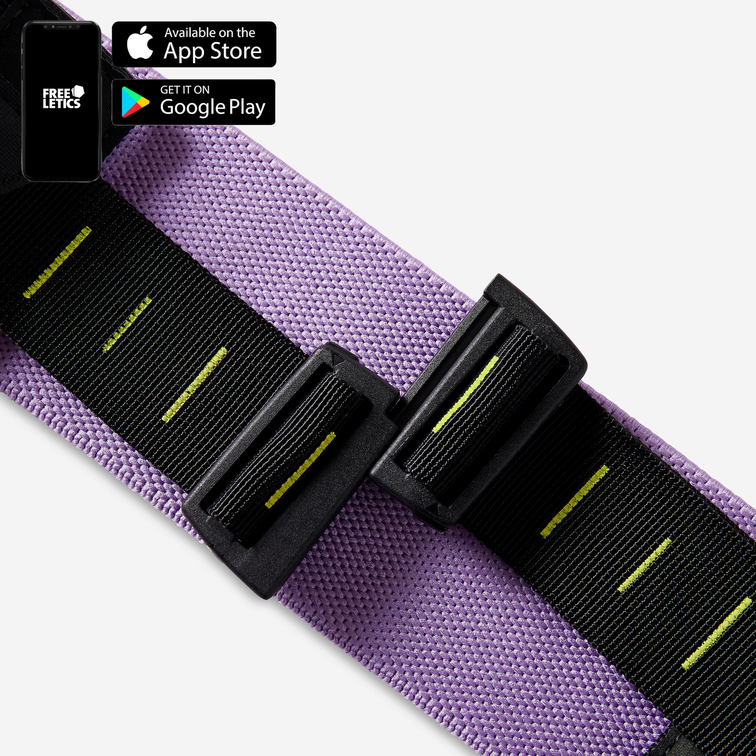 Weight Training Adjustable Length Glute Band 22 kg - Adjustable Glute Band