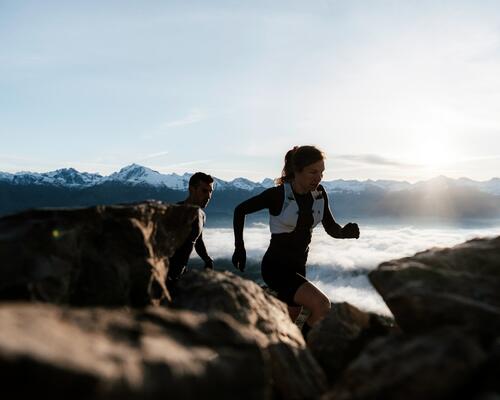Conseils course à pied et trail, runners en montagne