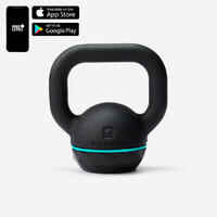 Cast Iron Kettlebell with Rubber Base 6 kg