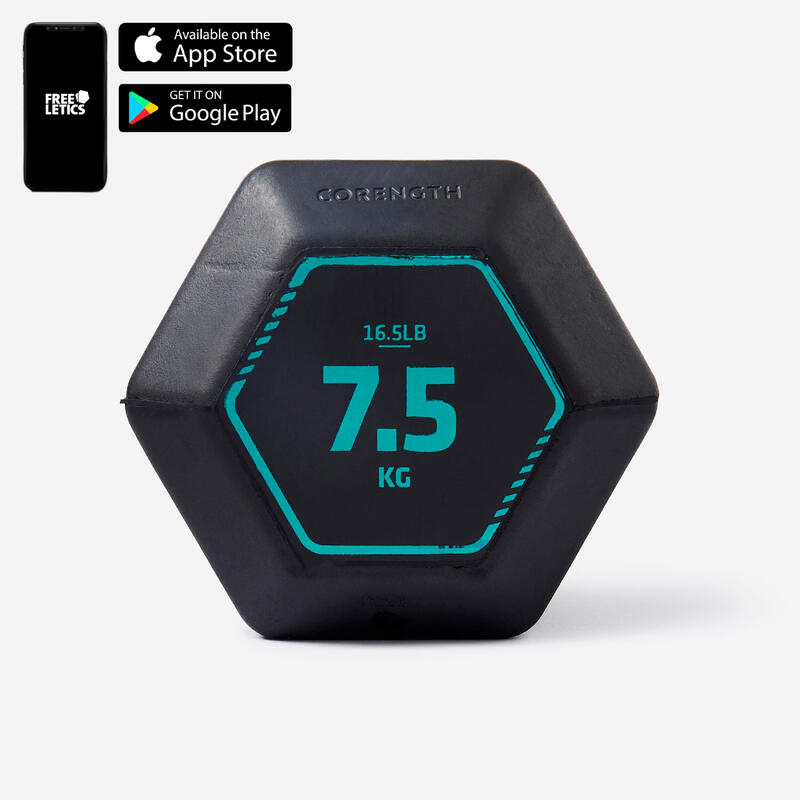 Haltère Fit hexagonale 2