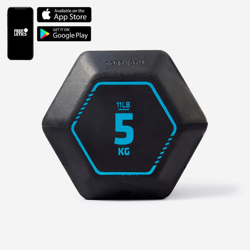 Haltère Fit hexagonale 2