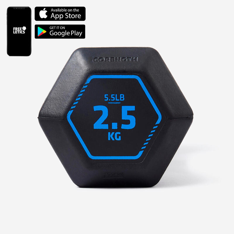 Haltère Fit hexagonale 2