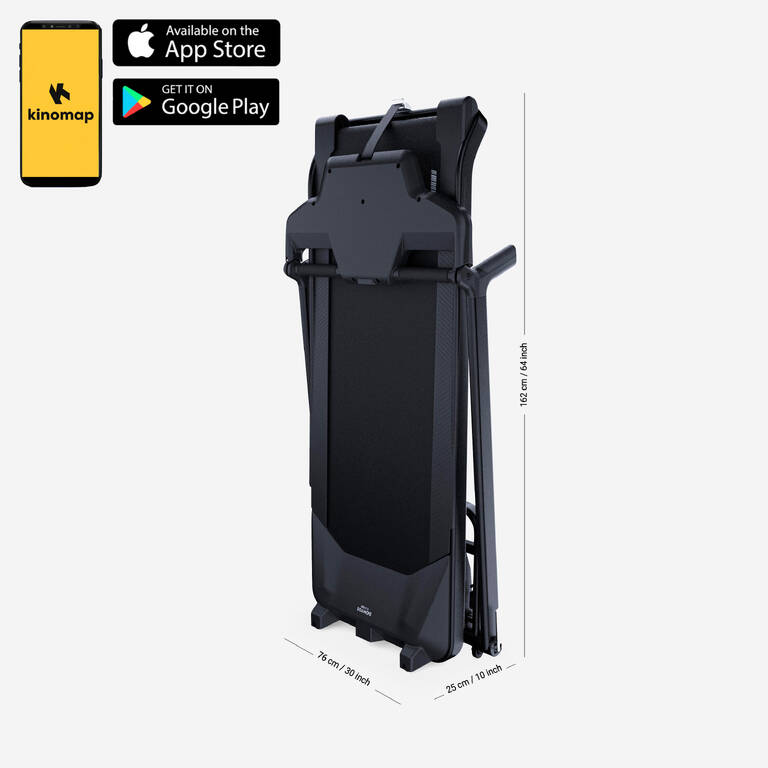 Smart Folding 10% Motorised Incline Treadmill RUN500