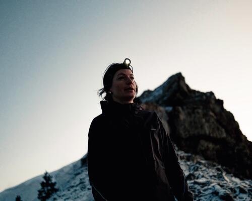 Laufen im kalten Winter