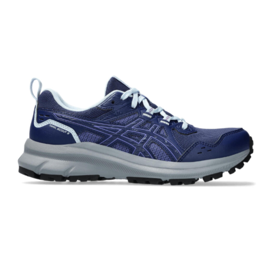 Tenis de trail running para mujer asics SCOUT3 - Azul