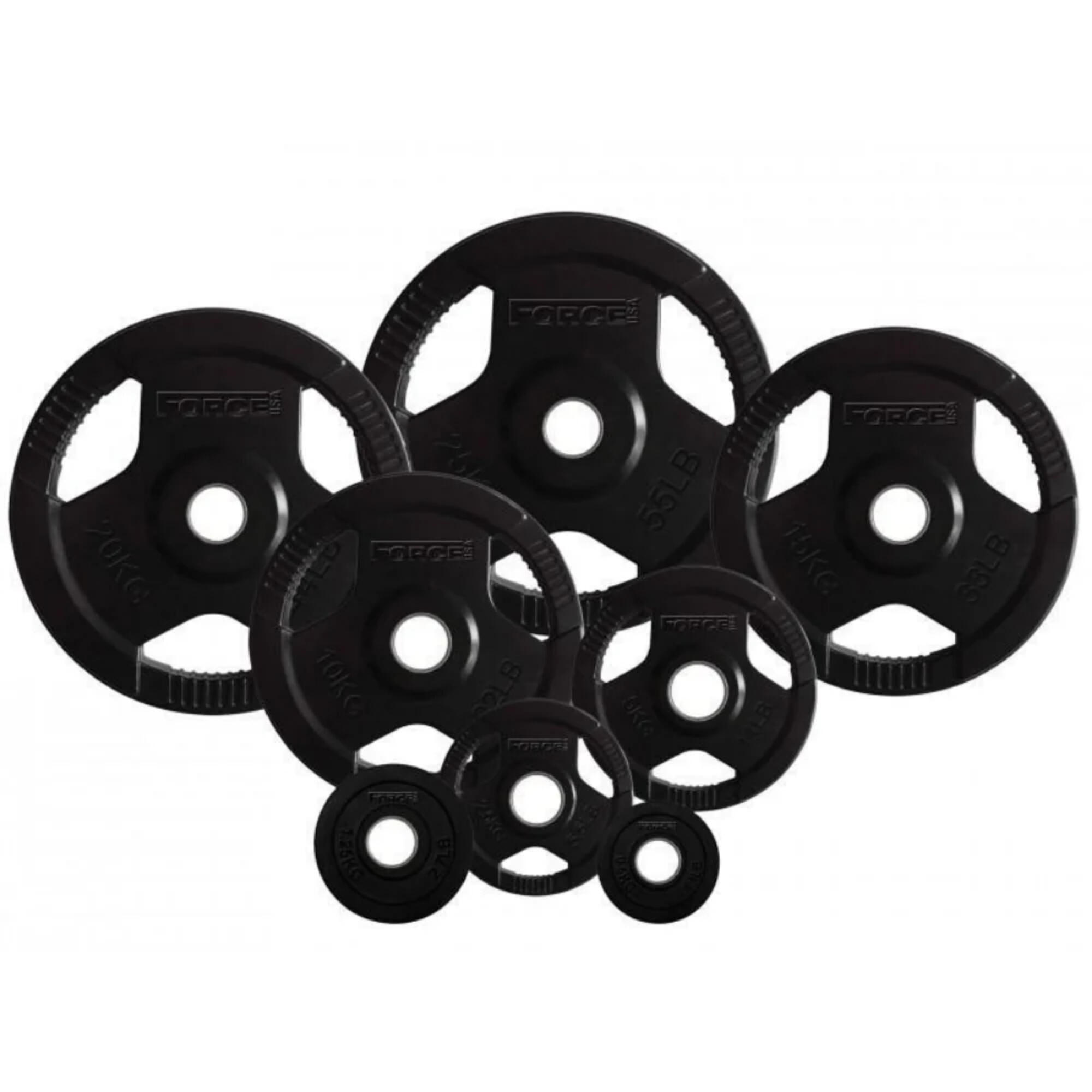 Force USA Rubber Coated Olympic Weight Plate - 1.25kg