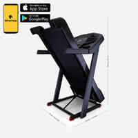 High-Performance Connected Treadmill T900D - 18 km/h, 50x143cm